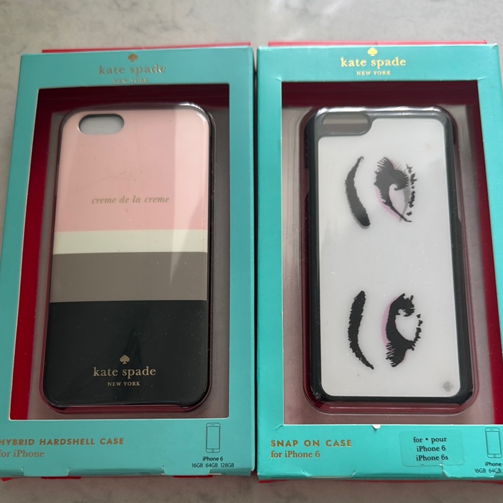 kate spade iPhone 6 Case Set - Pink and Black